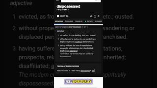 Dispossessed [upl. by Itsuj]