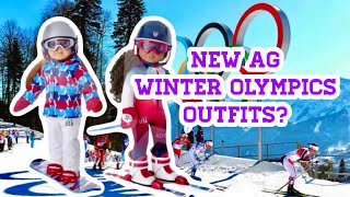 New AG American Girl Doll Leaks Team USA 2022 Beijing Winter Olympics Outfits Sets Sport Snowboard [upl. by Murtha142]