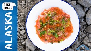 WILD Alaskan SALMON Carpaccio  Bart van Olphen [upl. by Abdul]