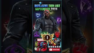 mcoc defense tier list 2024 Skill mystic [upl. by Ettenal]