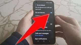 How to turn off do not disturb samsung S10 [upl. by Onitrof]