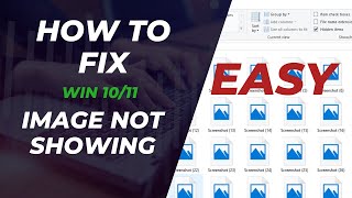 Quick Fix Images Not Showing on Windows 1011 Try This 2024 ImageNotShowing [upl. by Eellehs670]