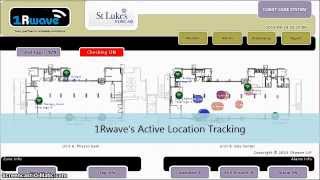 Active RFID Tag  Eldercare Location Tracking [upl. by Urd]