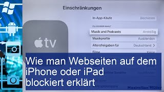 Webseiten auf iPhone und iPad blockieren So einfach gehts [upl. by Farlee147]