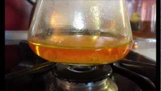 NEVER SEEN BEFORE Sodium polysulfide  hydrogen peroxide VIOLENT REACTION [upl. by Anaerol102]