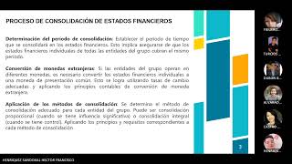 Consolidación de Estados Financieros [upl. by Raine540]