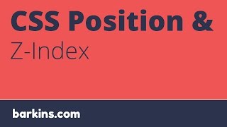 CSS Position amp ZIndex [upl. by Atneuqal]