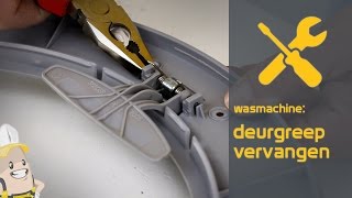 Deurgreep van uw wasmachine vervangen  De Onderdelenstorebe methode [upl. by Joash459]