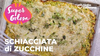 SCHIACCIATA di ZUCCHINE RICETTA SEMPLICE e FILANTE😍🌿🧀💚 [upl. by Anson]