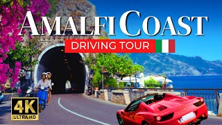 4K Amalfi Coast Drive Italys Breathtaking Hidden Gems 🇮🇹 [upl. by Reich]