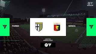 FC 24 ParmaGénoa Serie A Jornada 11 PS4 [upl. by Tilla]