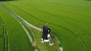 Pitstone Windmill by Drone Footage UK [upl. by Nileuqcaj532]