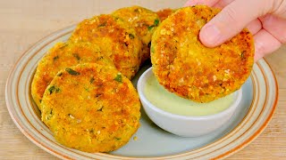 These lentil patties are better than meat Protein rich easy patties recipe Vegan [upl. by Essyla]