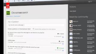 Dreamweaver CS6 Training  Part 7  Accessing Help  Creating a Website Course [upl. by Ordep]