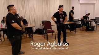 Legacy 10 Escrima Seminar 2023  Roger Agbulos Lameco Eskrima Int [upl. by Yllrebmik]