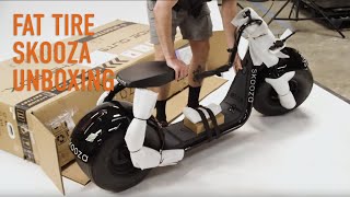 Electric Scooter Skooza Unboxing [upl. by Orms]