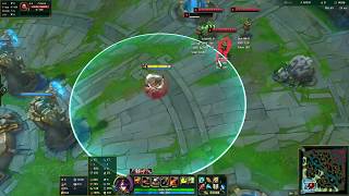 League of Legends  Show Attack Range Indicator Circle 2 Methods [upl. by Anissa311]