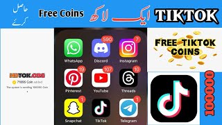 TikTok COINS  how to get unlimited TikTok coins for gifting  Tiktok live gift  seekhna Sakhaana [upl. by Yehs]