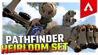 Pathfinder Heirloom Set Update Coming Soon Apex Legends Leaks [upl. by Arrotal]