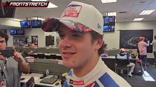 Harrison Burton Speaks on Getting FullTime Xfinity Series Ride With AM Racing for 2025 [upl. by Saoj]