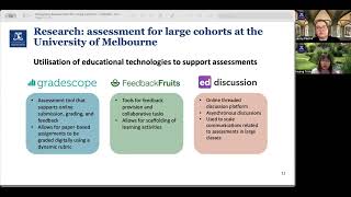 Designing Assessment for Large Diverse Student Cohortschallenges amp opportunitiesPesina Trinh [upl. by Nayk]