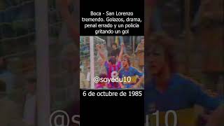 Partidazo bocajuniors 1  sanlorenzo 2 1985 [upl. by Elwin]