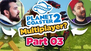 Burgers be Flipping in Planet Coaster 2 Franchise Mode Part 03 [upl. by Anirahs]