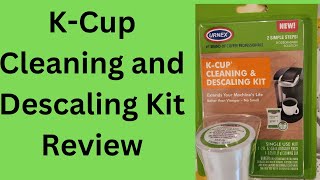 KCup Cleaning and Descaling Kit Review [upl. by Brottman11]