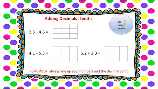 Adding Decimals [upl. by Inwat]