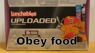 Lunchables Uploaded 6Piece Chicken Dunks Review [upl. by Atiloj]