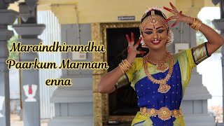 Maraindhirundhu Paarkum Marmam Enna  Swetha  Triyambaka [upl. by Enirhtac603]