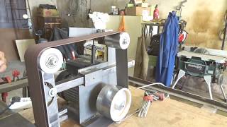 FAI DA TE come fare la levigatrice a nastro colpleto  DIY how to make the belt sander full [upl. by Cornelius]