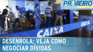 Caixa e Banco do Brasil abrem mais cedo para mutirão do Desenrola  Primeiro Impacto 221123 [upl. by Zennas932]