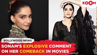 Sonam Kapoor OPENS UP on her comeback in movies after pregnancy calls this person her motivator [upl. by Sitnalta256]