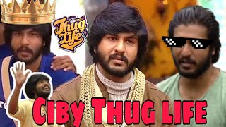 Ciby Thug life in Bigg boss 5  யாரு வீட்ல ப்ரோ  ciby bhuvana chandran  bigg boss 5  90s uncles [upl. by Drallim]