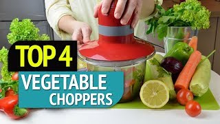 TOP 4 Vegetable Choppers [upl. by Molahs]