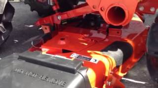 Kubota B2920 and RCK5429B drive on deck installation [upl. by Ettennyl]