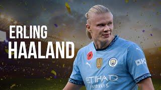 Erling Haaland Goals Highlights and Skills 2024 [upl. by Nomma]