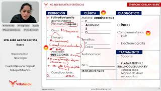 NEUROPATÍAS PERIFÉRICAS  NEUROLOGÍA  VILLAMEDIC [upl. by Leahicm]