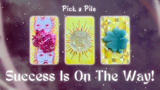 If You See This Success is On its Way…🪄✨ Pick a Card InDepth Timeless Tarot Reading [upl. by Trebmal176]