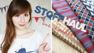 STOFFHAUL aus London  Stoffe Bänder und Borten [upl. by Nysa846]