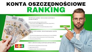 RANKING KONTA OSZCZĘDNOŚCIOWE I BANKOWE  2024 ROK 💵 [upl. by Tima762]