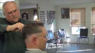 30s WHITE WALLS CUT BARBER STYLE [upl. by Ainadi]