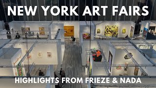 New York City Art Fairs Highlights from Frieze amp Nada 2023 [upl. by Stuart685]