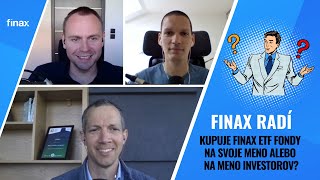 Finax radí  Kupuje Finax ETF fondy na svoje meno alebo na meno investorov [upl. by Anaira]