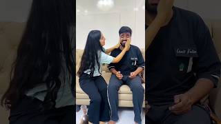 Brother vs sister 😂🤣 comment who winsfunny couple viralvideo trending shorts [upl. by Giesecke]