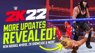 WWE 2K22 Extra Details Revealed New Arenas 2K Showcase Matches amp Special Guest Referee Update [upl. by Yuma]