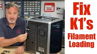 Fixing The Filament Loading On Creality K1 Series 3D Printers [upl. by Brion]