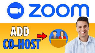 How to Add CoHost In Zoom 2024 [upl. by Dnomhcir]