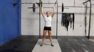 Barbell Thruster  CrossFit Exercise Guide [upl. by Nnylyahs]